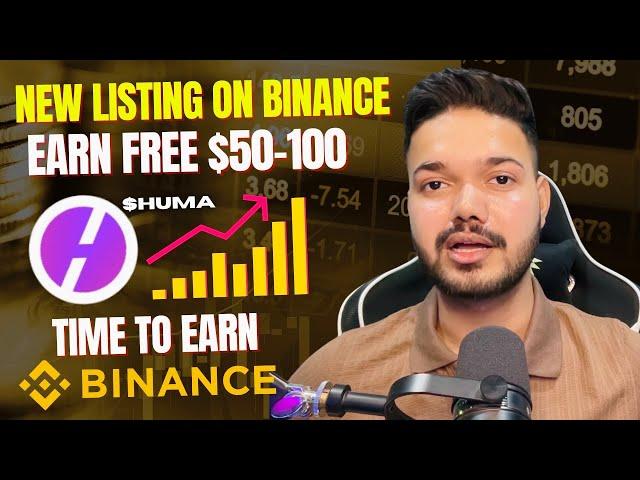 Get Free Binance Airdrop! $HUMA Token Airdrop