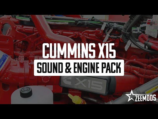 [ATS] Cummins X15 Sound & Engine Pack Preview