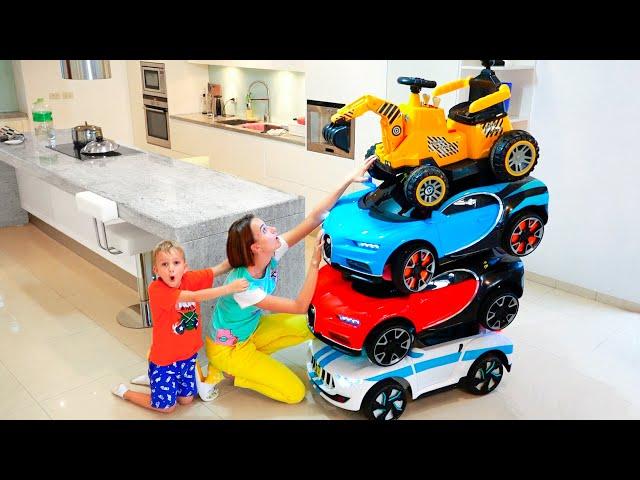 Magic Little Driver ride on Toy Cars and Transform car for kids