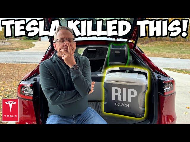 WHY?!?  Tesla Killed the 12V Outlets and USB Ports!