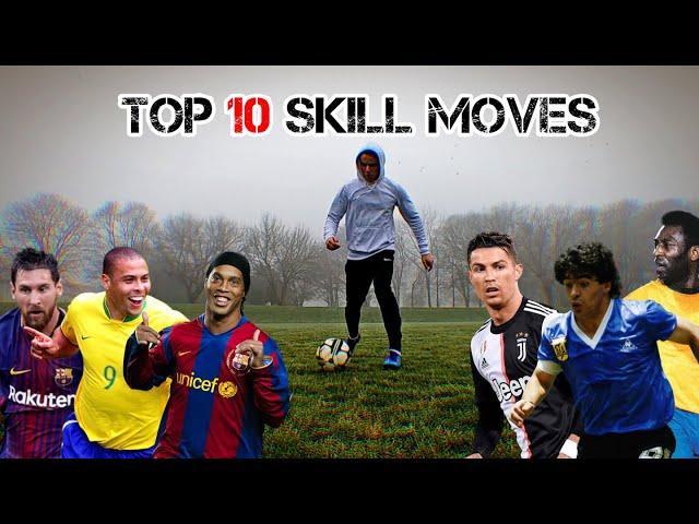 Learn 10 Football Skills of 10 BEST PLAYERS EVER! Tutorial | UFS2000