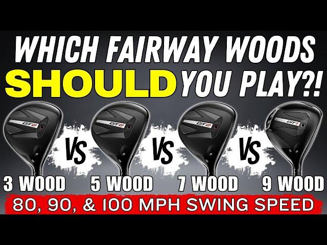 Which Fairways SHOULD You Play? So Many GET THIS WRONG!!...(Mulitple Swing Speeds Comparison)