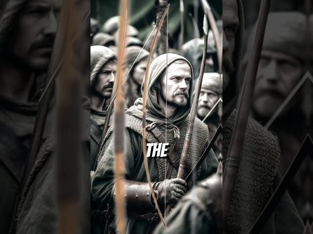 Why Were English Longbowmen Feared in Medieval Warfare? shorts #history #medieval