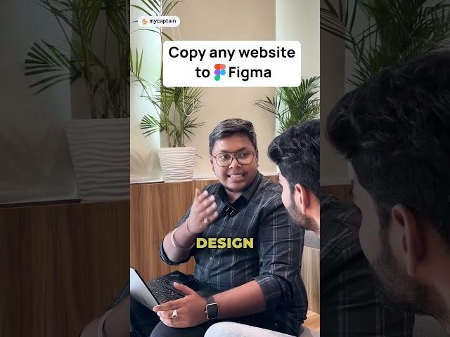 Copy any website to Figma #uiux #design