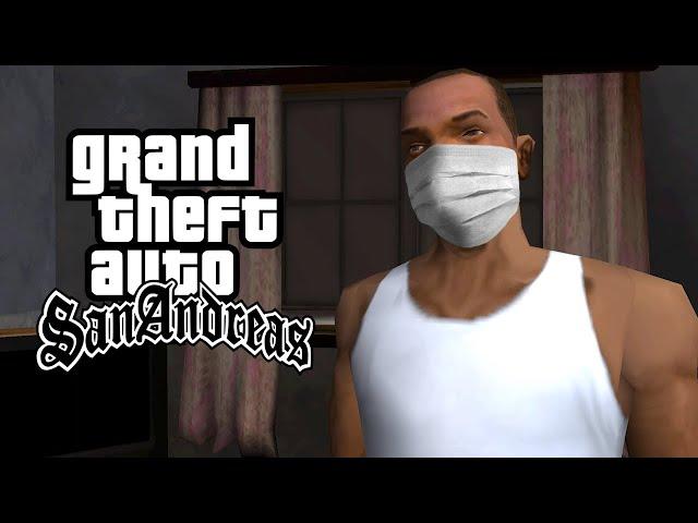 Коронавирус в GTA: San Andreas... СПАСАЕМ ШТАТ !!!