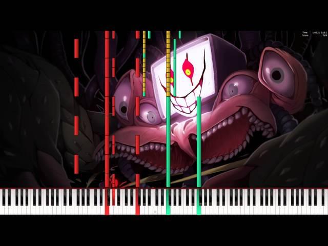 [Black MIDI] Piano From Above - Undertale OST - Finale 123,000 notes ~ ScubDomino