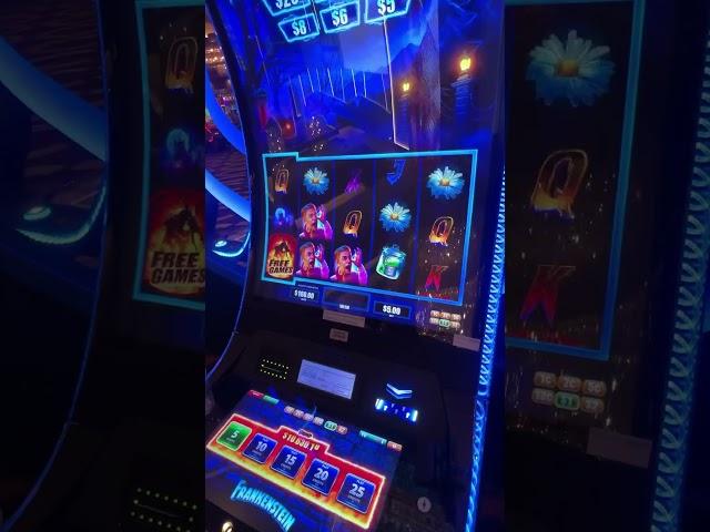 IT’S ALIVE slots… teaching my buddy how to gamble!! #jackpotjunkies #slotmachine #casino #slots