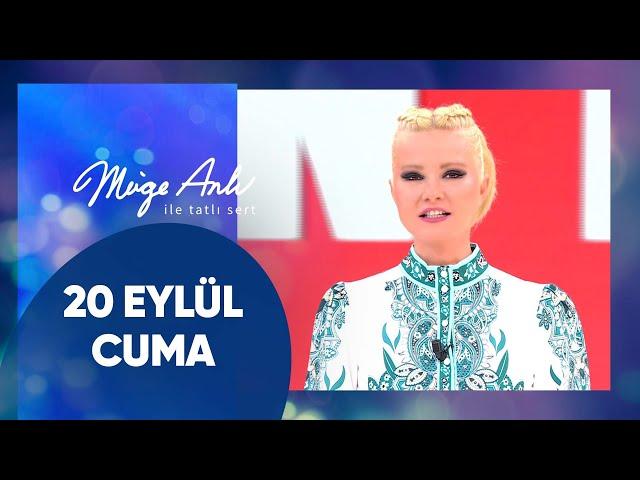 Müge Anlı ile Tatlı Sert | 20 Eylül 2024 Cuma - 17. Sezon