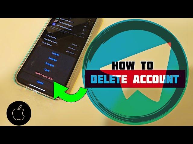 How to Delete Telegram Account on iPhone