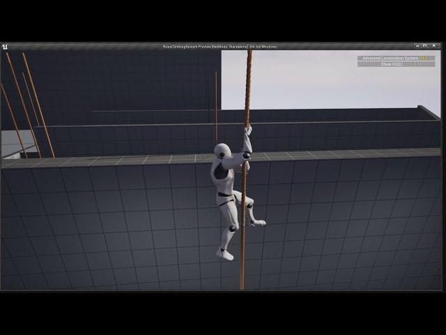 UE4 - Rope Climbing System