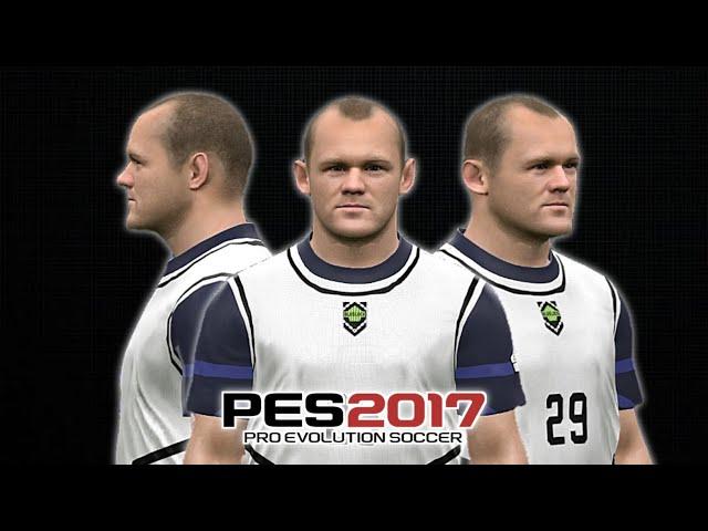 PES 2017 | NEW WAYNE ROONEY 2009 FACE | DOWNLOAD