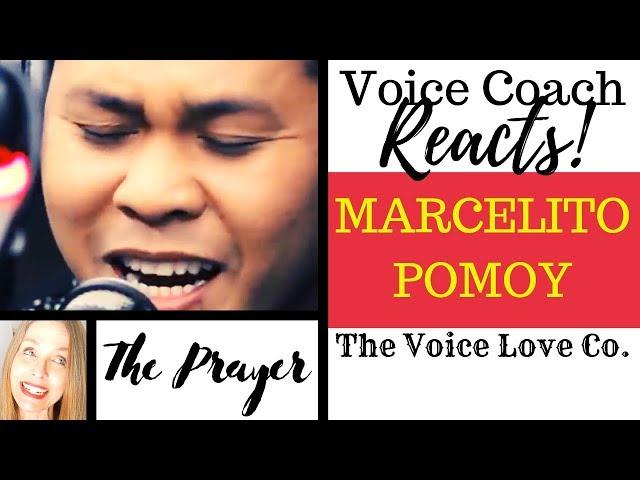 Voice Coach Reacts | Marcelito Pomoy | The Prayer | LIVE on Wish 107 5