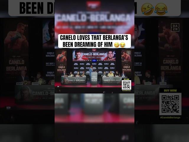 Canelo LOVES That Edgar Berlanga Dreamt About Him