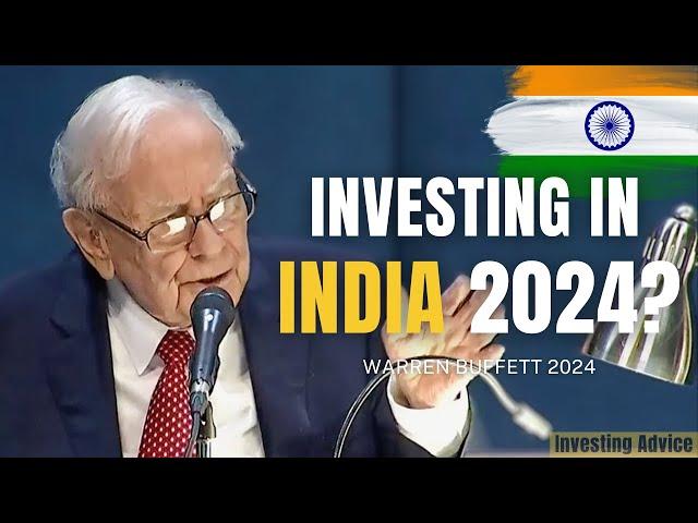 Warren Buffett on Investing in India 2024 | Berkshire Hathaway 2024