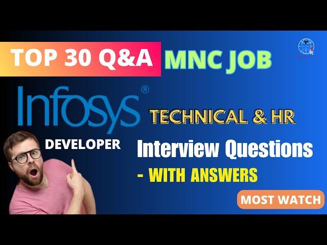 Top 30 Infosys Interview Questions and Answers for MNC Job 2024