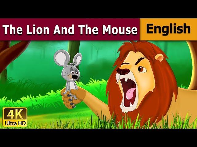 The Lion and the Mouse in English | @EnglishFairyTales