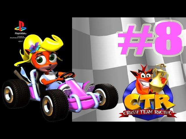 Crash Team Racing Остров Glacier Park #8 (Всего 15 CTR)