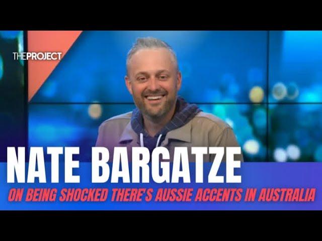 Nate Bargatze On Being Shocked There's Aussie Accents In Australia