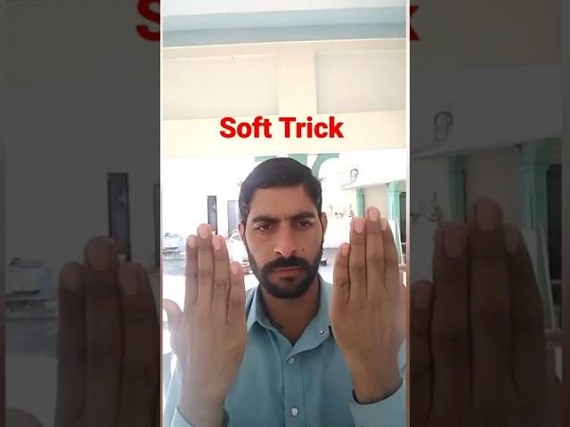 Soft trick. if u subscribe my channel then i tell u this trick.