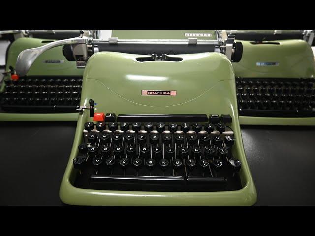 The Rare Olivetti Graphika typewriter: All you need to know.