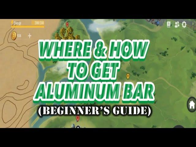 "ALUMINUM BAR" "HOW TO FARM ALUMINUM EASILY" - BEGINNER'S GUIDE  - LDOE