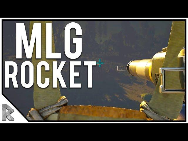 MLG ROCKET SHOT RAID! - Ark Survival Evolved Shigo Islands PVP #8