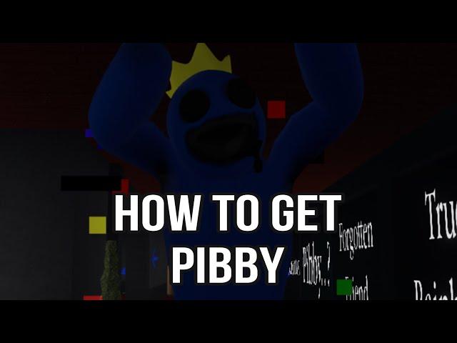 How to get Pibby in accurate rainbow friends role play