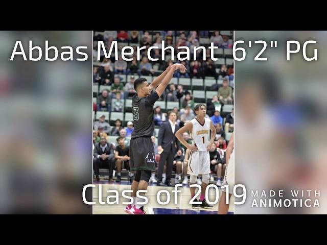 Abbas Merchant Basketball Highlights HS Junior Season