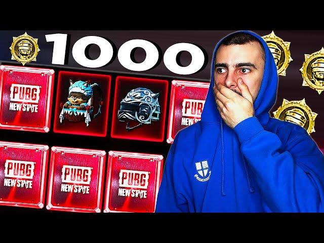 1000 КУРИНЫХ МЕДАЛЕЙ - КОПИЛ ГОД! Открытие всех ящиков в Pubg New State Mobile