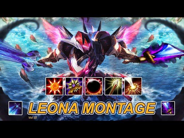 Leona Montage - Best Leona Plays - Satisfy OP Build & Kill Moments - League of Legends - s10