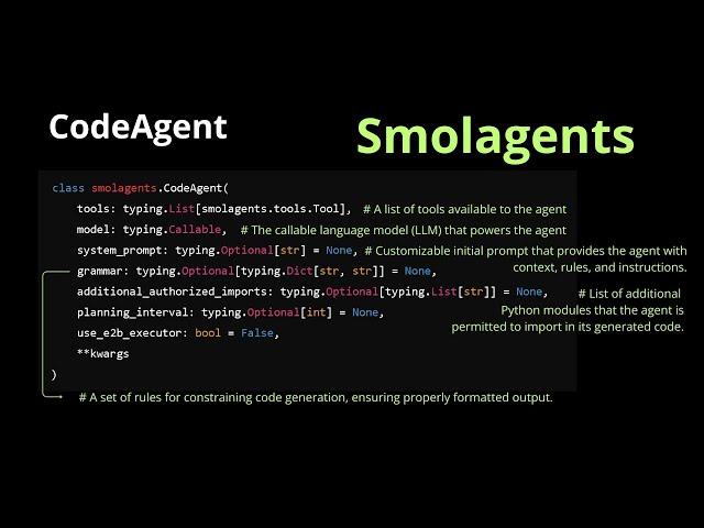 New - Easy to Learn - AI Agents: Smolagents (by HuggingFace)