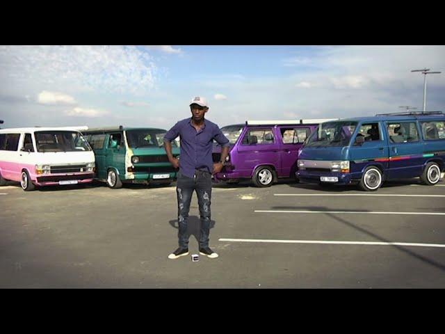 Rich Gang Crew of minibuses in Cosmo City