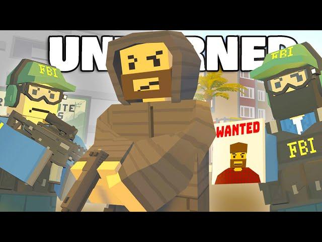 BECOMING A FUGITIVE WANTED BY THE FBI! (Unturned Life RP #37)