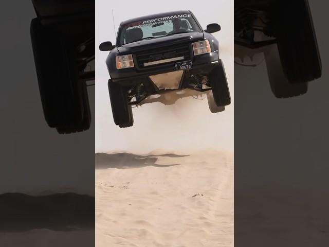 The boys at Apex Performance in Qatar always sending it!  #dirtking #prerunner #offroad