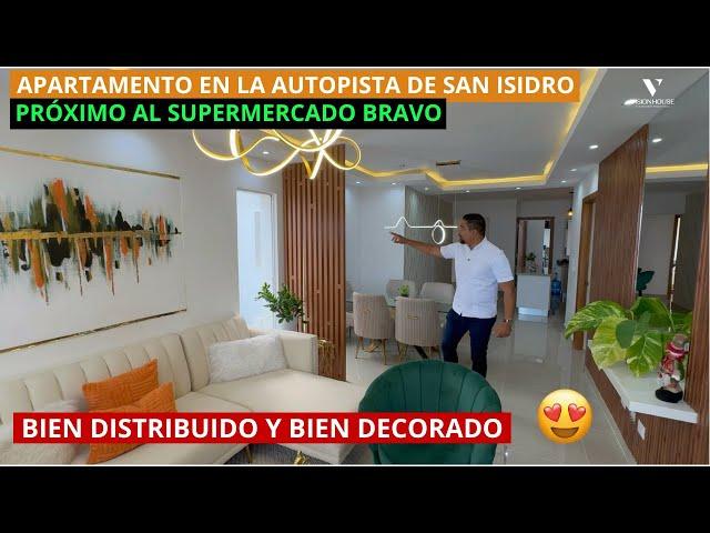 APARTAMENTO EN VENTA EN LA AUTOPISTA DE SAN ISIDRO PROXIMO AL SUPERMERCADO BRAVO