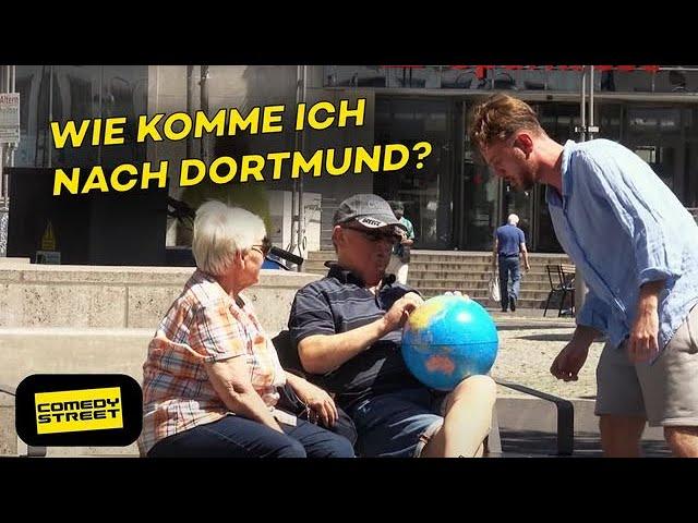 Mit dem Globus statt mit der Landkarte unterwegs   | Comedystreet