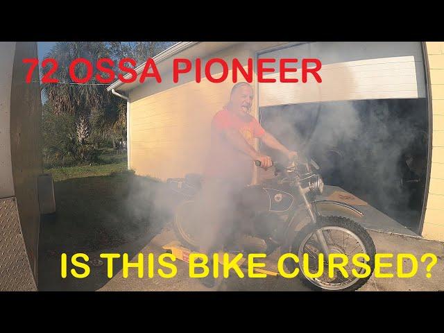 1972 OSSA PIONEER CURSED BIKE FROM HELL - WILL IT RUN?