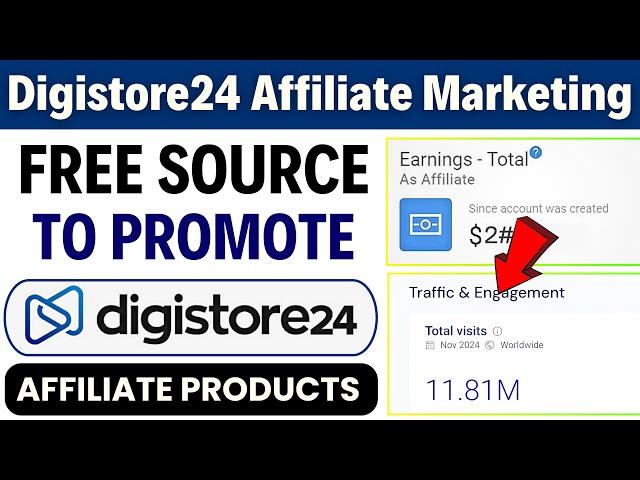 Free Traffic Source For Affiliate Marketing | Digistore24 Tutorial | Technical Berwal