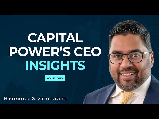 Balancing Decarbonization & Reliability in Canada’s Energy Sector | Avik Dey, CEO of Capital Power