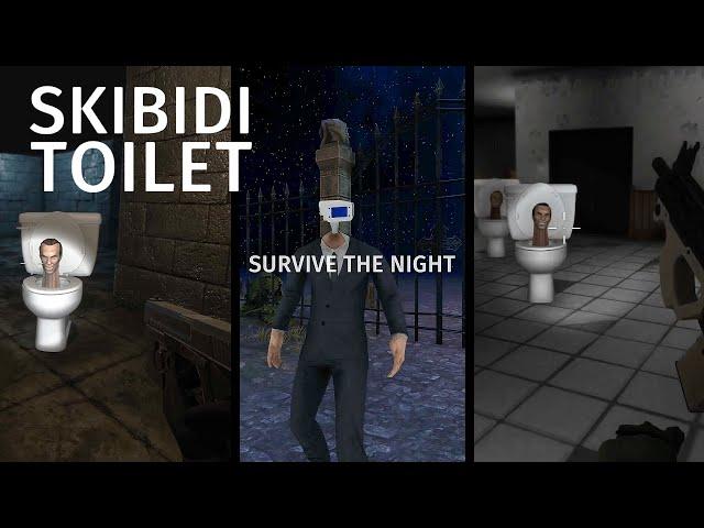 █ Horror Game "Skibidi Toilet" – walkthrough █