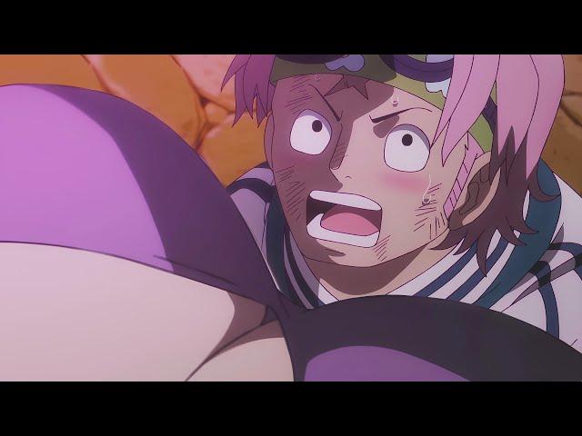 Koby Didn't Expect to See Something so Big in Front of Him | One Piece