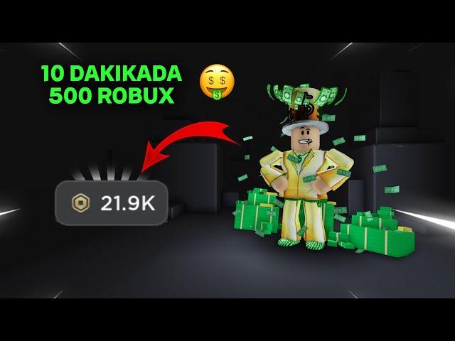 10 DAKIKADA 500 ROBUX KAZANMA YÖNTEMİ ! ROBLOX 2023