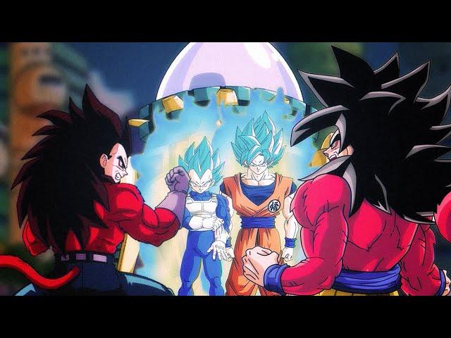 What if GOKU and VEGETA Time Traveled to GT? FULL STORY | Dragon Ball Super