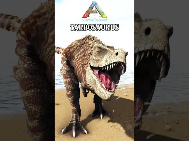 ARK ASCENDED VS ARK SURVIVAL EVOLVED MODDED DINOS PART 3 #shorts #ark #sigma