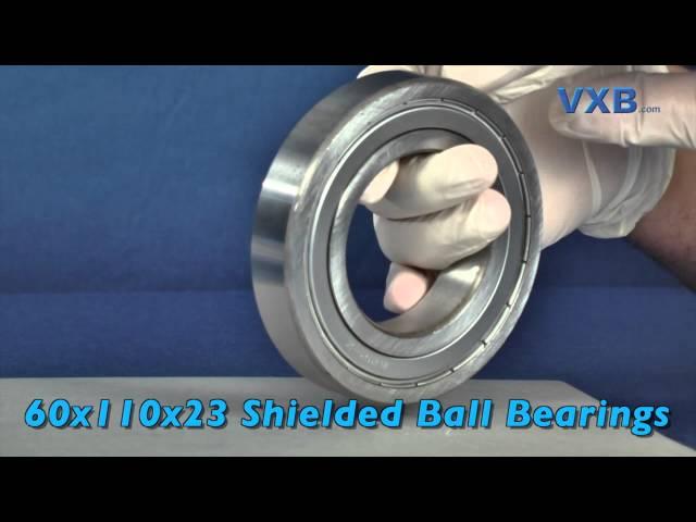 6212ZZ Bearing 60x110x23 Shielded Ball Bearings by VXB Ball Bearings