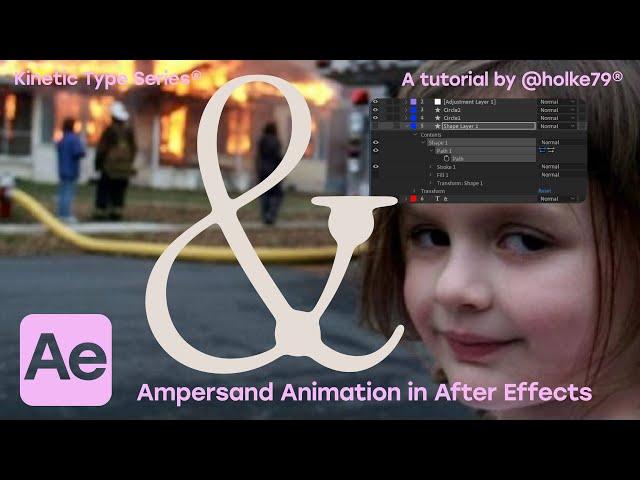 KTS® - Ampersand Animation in After Effects