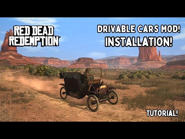 RDR - Drivable Cars Mod Installation Tutorial PC | Drive any Vehicle