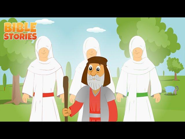 Abraham visited by Three Angels | Bible Stories for kids