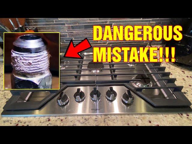 Gas Cooktop DIY Install - Biggest Common Mistake!