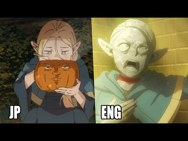 Delicious in Dungeon JP vs ENGLISH DUB Comparison | Episode #15